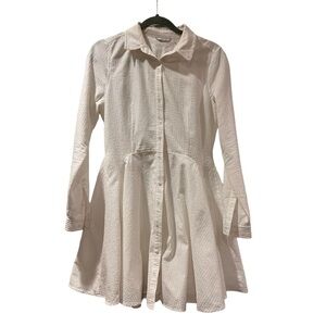 NWOT Guess Button Up Seersucker Dress
